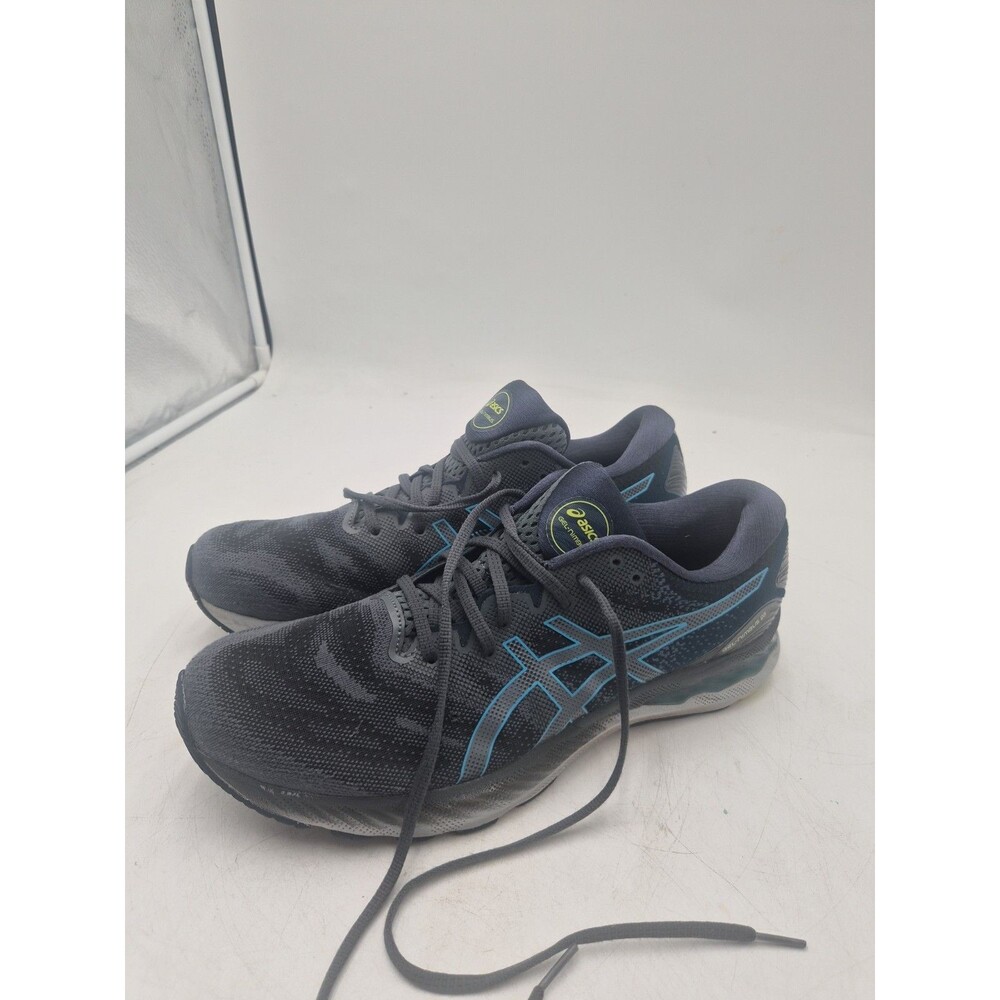 ASICS GEL-Nimbus 23 Men's Running Shoes - Carrier Grey/Digital Aqua (Size 12)